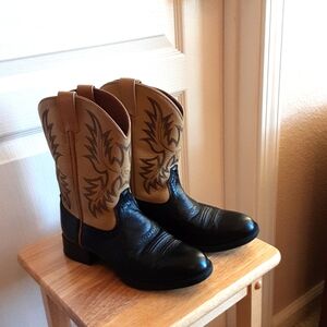 Ariat Kids Boots Black and Tan